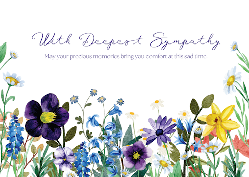 RIP.ie Sympathy Card 5